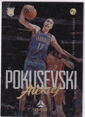 2020-21 Chronicles Panini NBA No. 151 Aleksej Pokusevski Rookie Scope Parallel