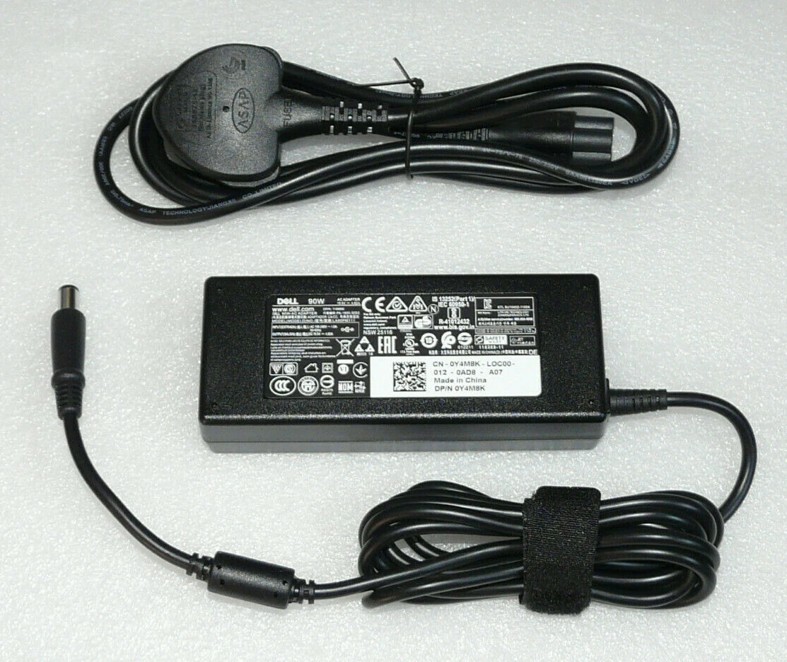 NEW GENUINE DELL CHARGER 90W LA90PM111 YD9W8 Y4M8K MV2MM 0W6KV MK947 YY20N - Picture 1 of 1