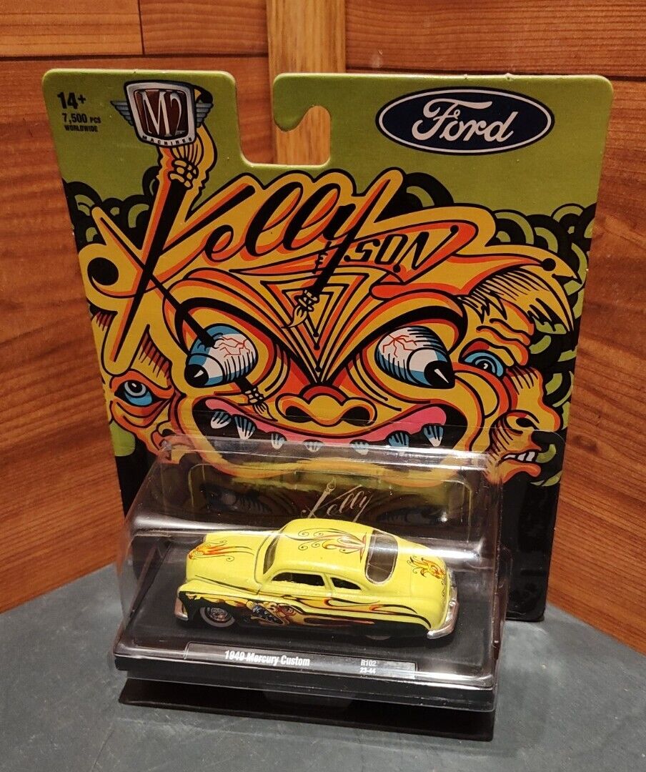 NIB M2 MACHINES KELLY & SON 1949 MERCURY CUSTOM 1:64 SCALE NIB M2 MACHINES KELLY & SON 1949 MERCURY CUSTOM 1:64 SCALE