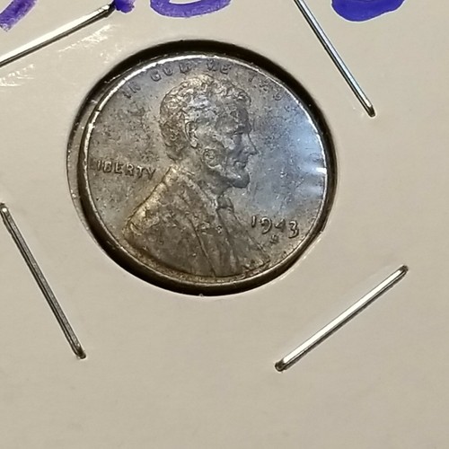 1943 P, D, & S LINCOLN STEEL PENNIES - Picture 6 of 8