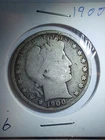 1900 Silver Barber Half Dollar 90% Silver