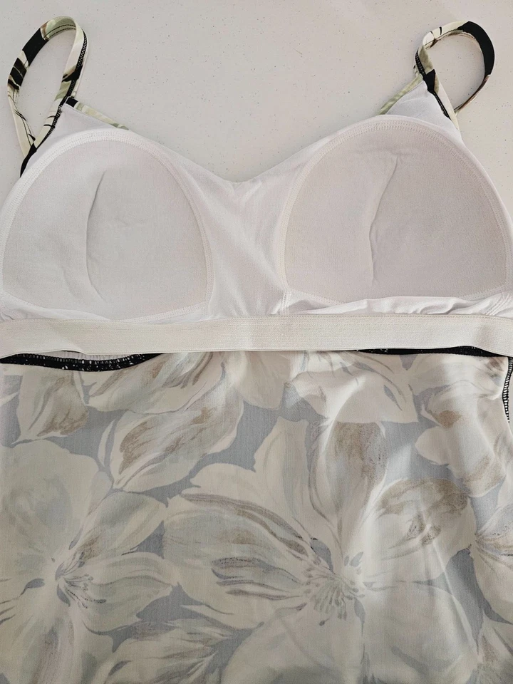 Jacklyn Smith Marrón Verde Negro Traje de Baño Tops para Mujer Talla 20W B18 Foto 2 de 4