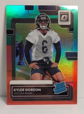 2022 Donruss Optic Red Green Preview #P-367 Kyler Gordon Rated