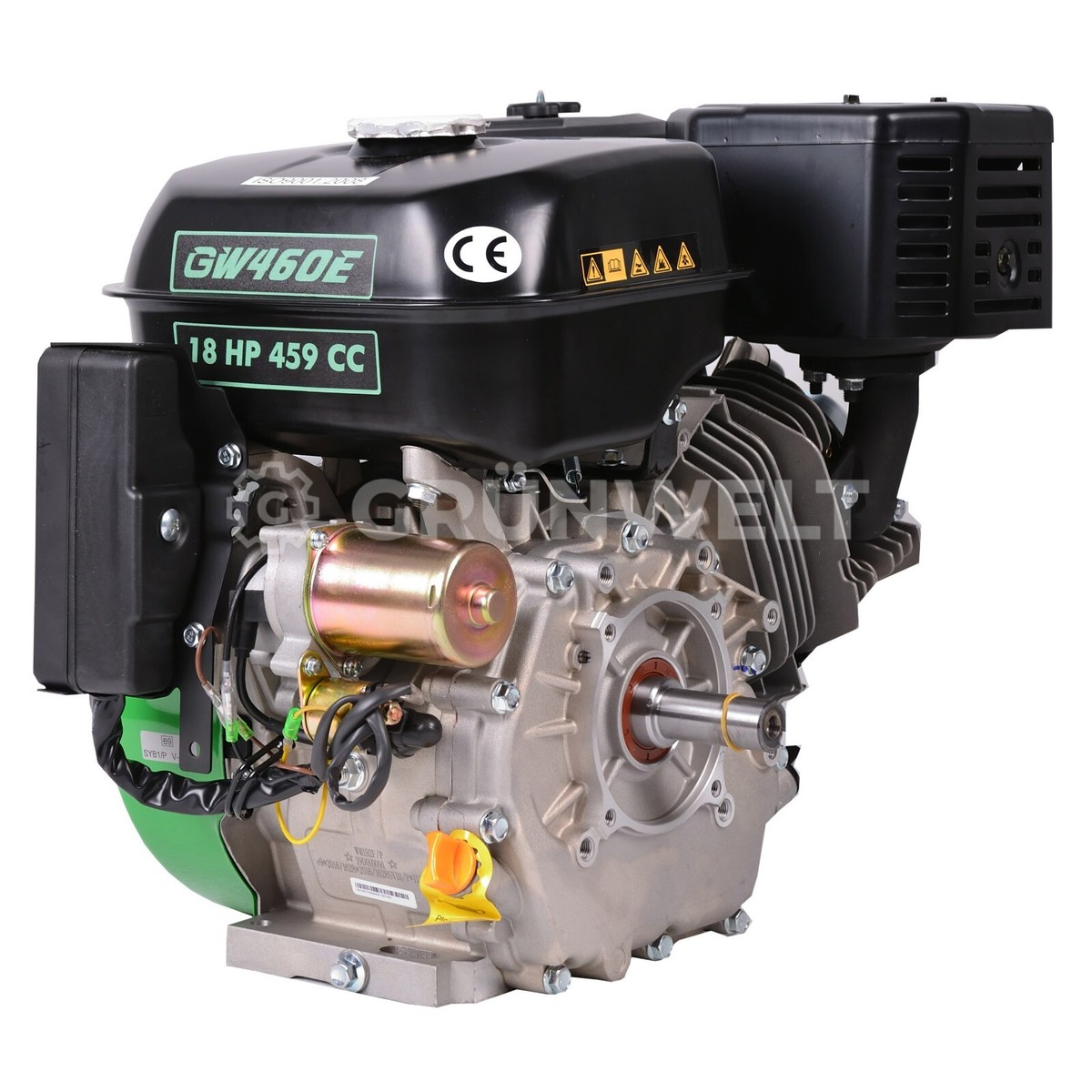 MOTOR BENZIN STANDMOTOR MIT ÖLBADKUPPLUNG 6,5PS 196CM³ 4-TAKT VARAN MOTORS