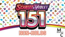 Pokemon Scarlet & Violet 151 English Set: Pick-A-Card: Common/Uncommon/Rare