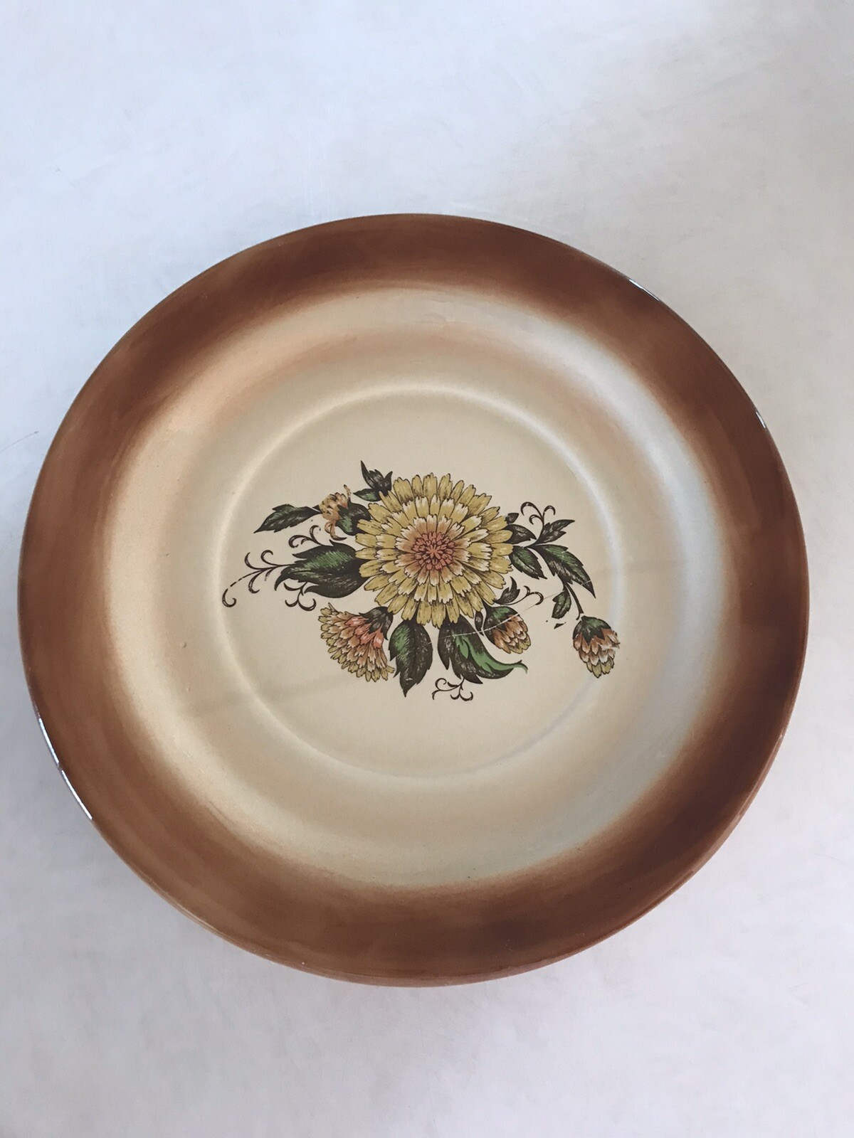 Vintage 1978 Byron Molds Ceramic Soup Tureen/Lid /Ladle & Plate 3qt 4 Piece Set