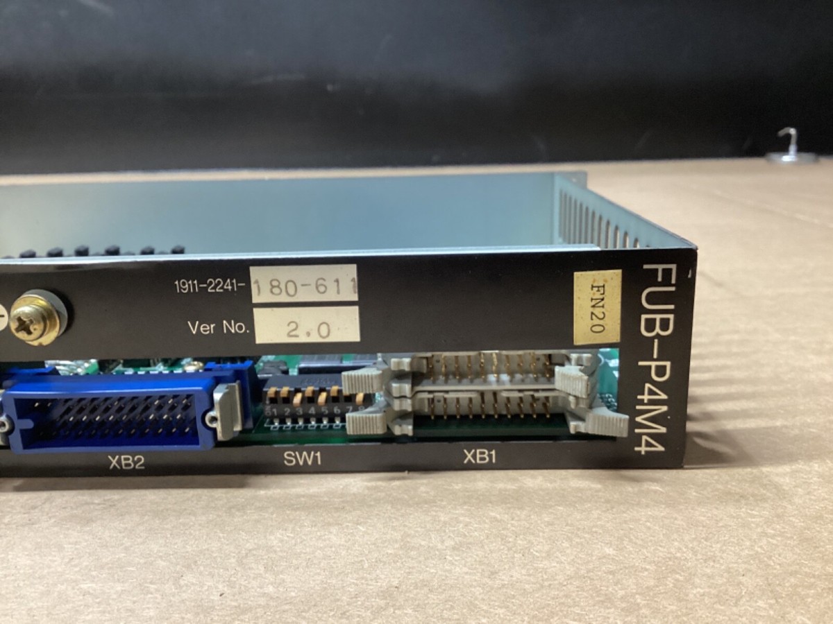 Okuma FUB-P4M4 Opus7000 I/O Module 1911-2241-150-299 Ver. 2.0