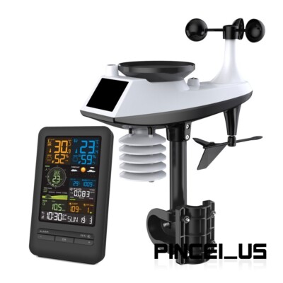FJ3395TY-2 WiFi Bluetooth Smart Weather Station Full Function Support for APP