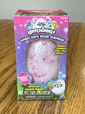 HATCHIMALS Jumbo Bath Bomb Surprise Mystery Charm - Chirpin Cherry Scented 2017