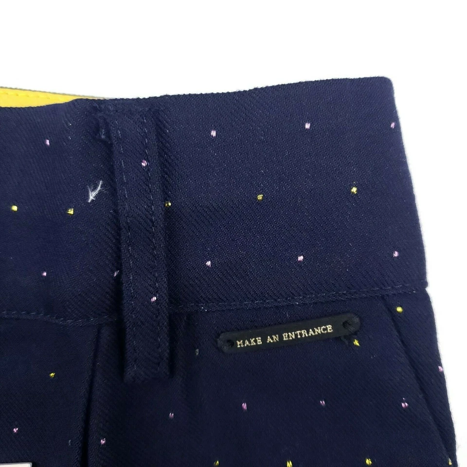 Pantalones Cortos NUMPH Cintura Alta Azul Metálico XS S L - NUEVOS CON ETIQUETAS Foto 3 de 4
