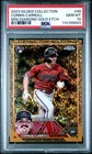 2023 TOPPS GILDED COLLECTION 49 CORBIN CARROLL /50 MINI DIAMOND GOLD ETCH PSA 10