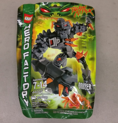 LEGO Hero Factory 44005 Bruizer NEW! Rock Smash Orange Brain