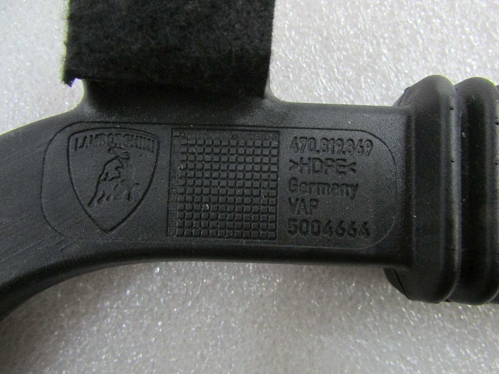 Lamborghini Aventador LP-700, LH Dash Defrost Air Duct, Used, P/N 470819869