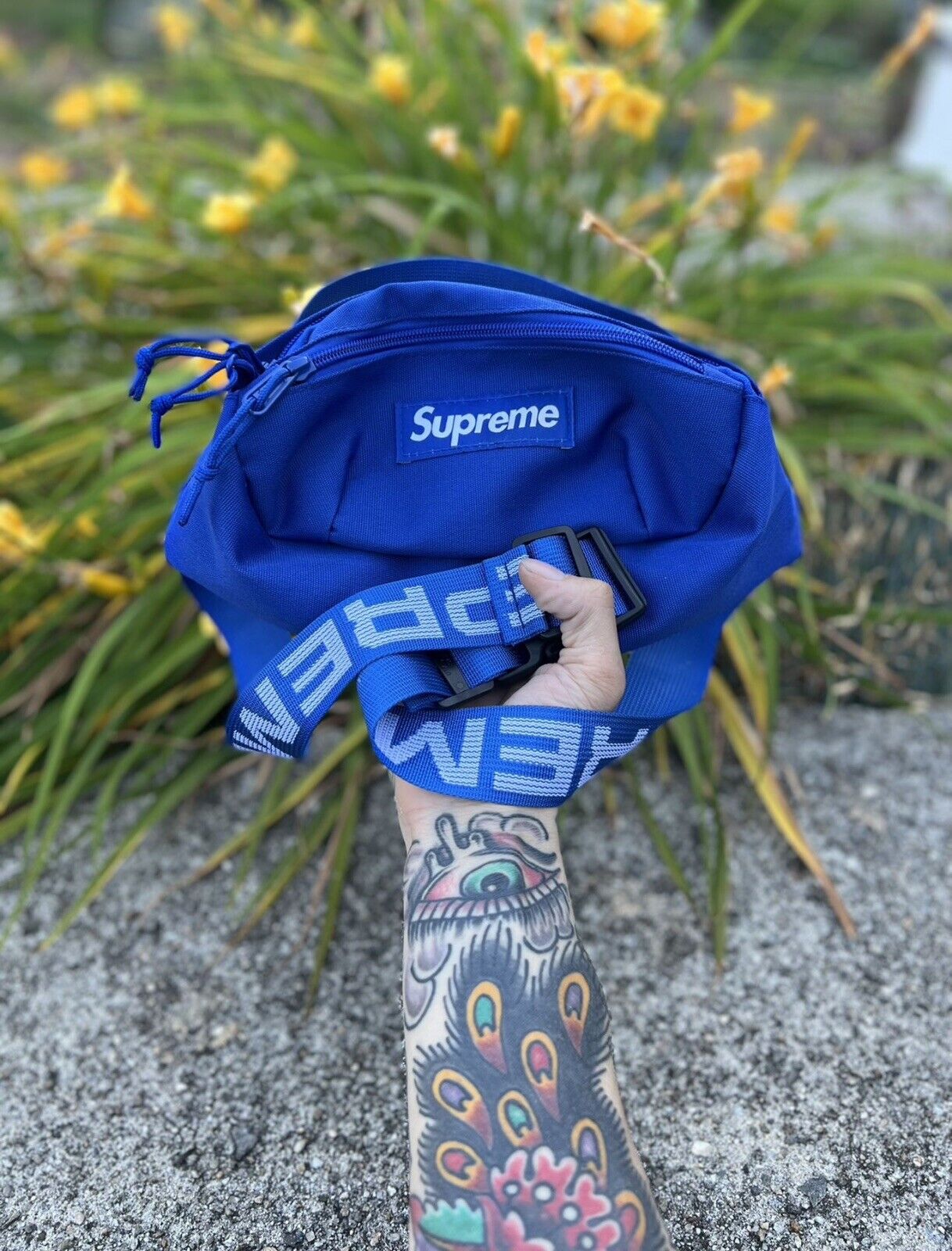 Supreme Tan Waist Bag