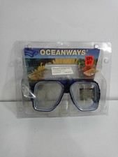 Vintage 1990 NOS Oceanways Professional Dive Mask Med-Large Face Explorer ll
