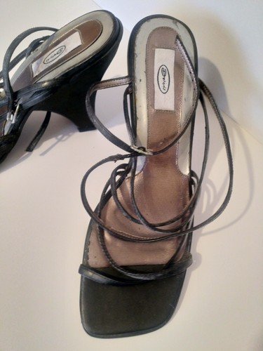 Ladies summer strappy shoes size 40 - Picture 2 of 3