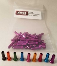MCS POKIES SPOKE NIPPLES 14G 16MM LONG BAG OF 36 PURPLE
