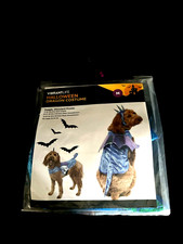 Vibrant Life Halloween Dragon Costume for Dog Size Medium 20-50 LB Blue