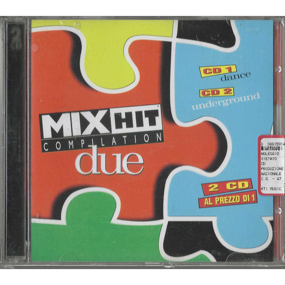 Various CD Mixhit Compilation Vol.2 / RTI Music – RTI 13252 Sealed