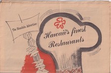 The Honolulu Advertiser Hawaii's Finest Restaurants February 15 1967 Newspaper