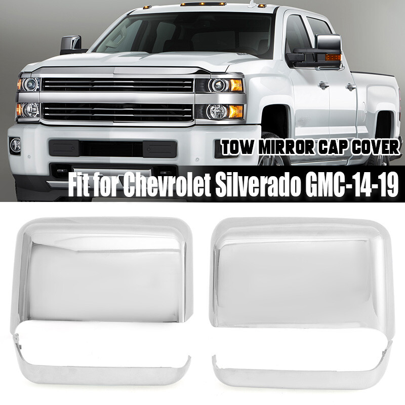 New Mirror Cover Driver Side LH Non-Towing For 2007-13 Chevrolet Silverado 1500
