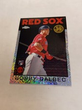 2021 TOPPS CHROME SILVER PACK BOBBY DALBEC MOJO 1986 ROOKIE RED SOX