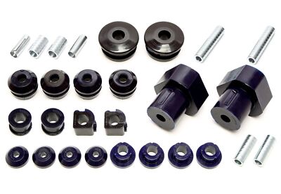 TA Technix PU-Buchsen Set 28-tlg. VA+ HA für VW Golf III Golf III+IV Cabriolet
