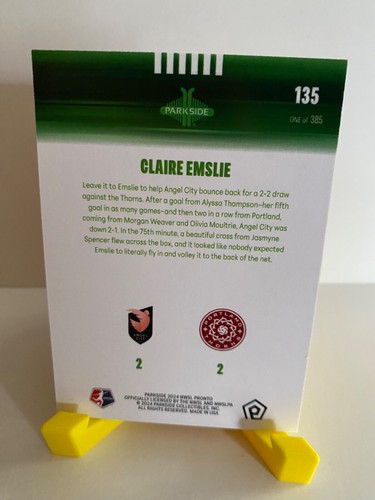 2023-24 Parkside Pronto NWSL WEEK 21 (Wählen Sie Ihre Karten) 135-141 /385 - Bild 9 von 21