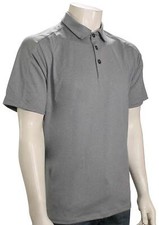 Hurley H2O-Dri Ace Polo - Dark Stone Heather - New