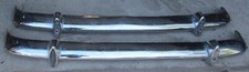 Sunbeam Alpine Iv - V Tiger Bumper Overrider Guard Set Chrome 2 Bumpers Orig Sunbeam Alpine Iv - V Tiger Bumper Overrider Guard Set Chrome 2 Bumpers Orig