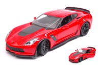 Chevrolet Corvette Z06 Red 1:24 Modell 24085R Welly