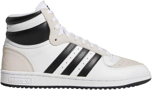 Adidas Top Ten HI White Black Trainers UK 9 - Brand New With Box - Picture 6 of 6
