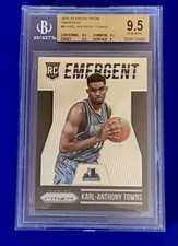 2015-2016 Karl Anthony Towns Panini Prizm Emergent #8 