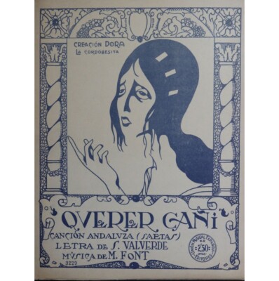 Font Anleitung Querer Cañi Gesang Piano 1921
