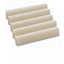5x Bone Guitar Nuts Blank For Electric Bass Acoustic Classical Guitar 52x6x10mm