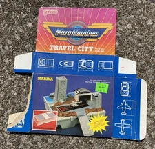 Galoob Micro Machines Travel City Empty Box Only 1987 Marina