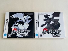 Nintendo DS Pokémon Black 2 White 2 Soul Silver Heart Gold Platinum Japanese JP