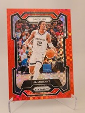 2023-24 Panini Prizm #96 Ja Morant - Red Powe...