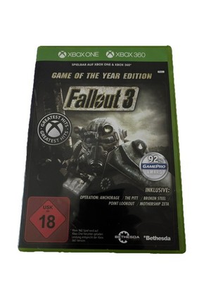 Fallout 3 Game of the Year | Xbox One, 360 Spiel | Neu & OVP