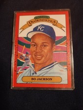 Bo Jackson Donruss Diamond Kings Error Card