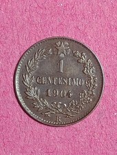 1 centesimo 1904 valore, Vittorio Emanuele III. r 316