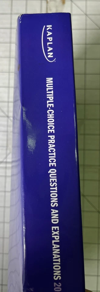 Kaplan Bar Review Multiple-Choice Practice Questions and Explanations 2024-2025 - Image 2 of 4