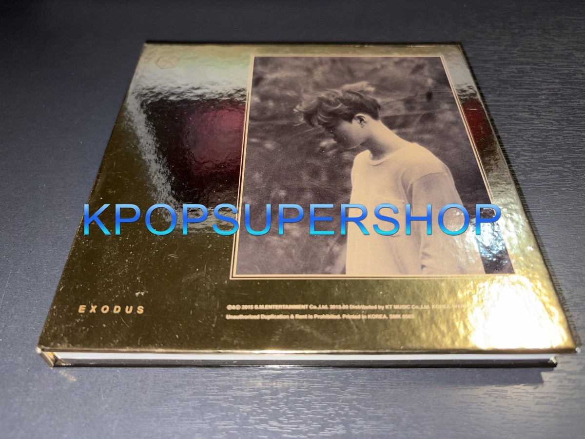 EXO 2nd Album EXODUS Suho Korean Ver CD Photobook No Photocard
