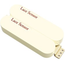 Lace Sensor Red/Red Dually Humbucker Pickup - Cream, 04503-03