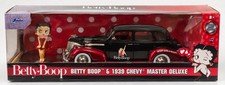 Jada Betty Boop 1939 Chevy Master Deluxe 124 Diecast Car Figure Boxed Jada Betty Boop 1939 Chevy Master Deluxe 124 Diecast Car Figure Boxed