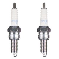 NGK ZüNdkerze CPR8EA-9 2306 2Er Set (FüR: Suzuki GSF 400 Bandit GK75A 91-92 )