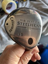 Callaway Big Bertha Steelhead 111  #5 Wood Regular Flex, Righthanded