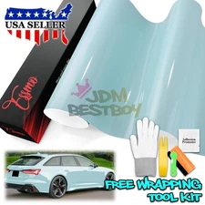 ESSMO PET Super Gloss Ocean Mist Teal Vehicle Vinyl Wrap Decal Glossy Like Paint