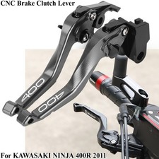 Accesorios de motocicleta 1 par para palanca de embrague de freno CNC Kawasaki NINJA 400R 2011