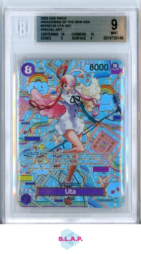 UTA ONE PIECE OP02-120 SP 2023 AKENING OF THE NEW ERA 9 ENGLISH BECKETT 9